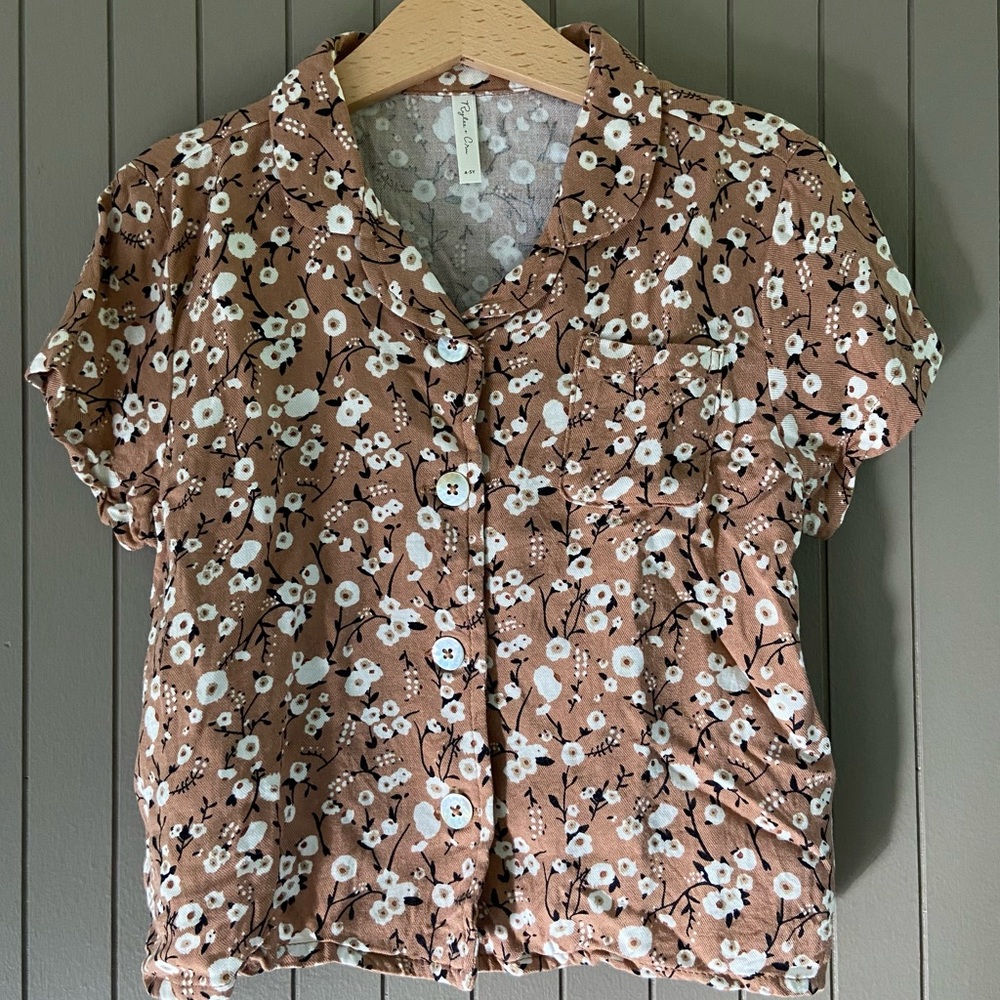 Rylee + Cru shirt and short set
